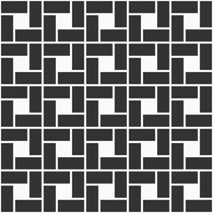 Abstract geometric seamless vector pattern. Geometric square tiles background.