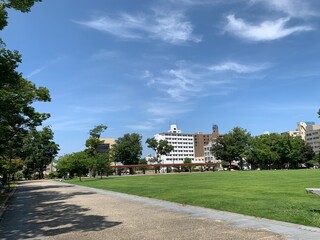 富山市の富山城址公園