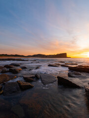 Morning view at Avalon shore, Sydney, Australia.