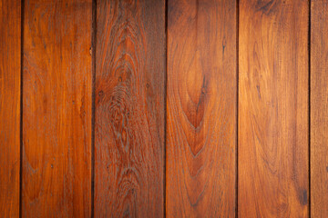 Brown wooden plank texture background, Teak wood plank 