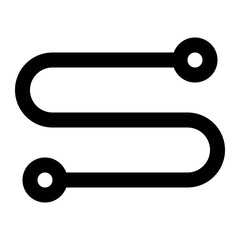 route icon outline style
