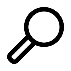 search icon outline style