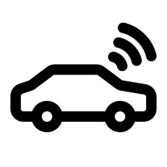 smart icon outline style