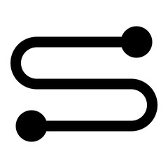 route icon solid style