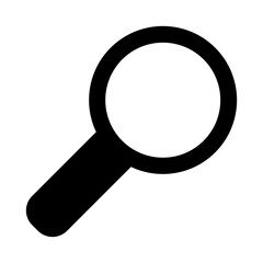 search icon solid style