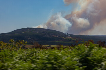 Incendie Mont d'Arrée