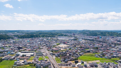 《岩手県》一関市の街並み