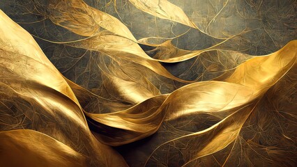 4K, gold texture, golden background, luxury backdrop, abstract design, 3D rend
er, 3D illustration, fashion wallpaper, gold abstract pattern.