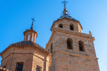 Streets, houses and details of Albarracín, Teruel (Spain)