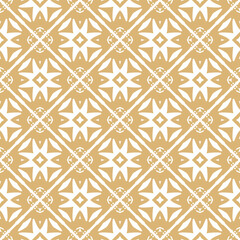 Obraz premium Abstract geometric pattern. A seamless background. Vintage ornament for wallpaper, printing on the packaging paper, textiles, tile.