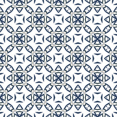 Abstract geometric pattern. A seamless background. Vintage ornament for wallpaper, printing on the packaging paper, textiles, tile.
