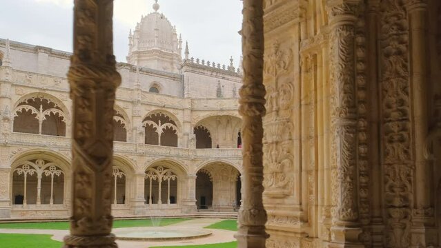 Hieronymites Monastery, Mosteiro dos Jeronimos, in Lisbon, Portugal
