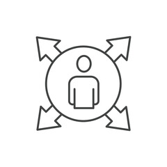 Opportunities icons  symbol vector elements for infographic web