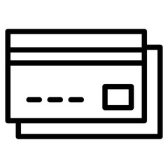 card payment icon vector