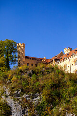 Fototapeta na wymiar Germany, Bavaria, Schwangau, Hohenschwangau Castle, castle