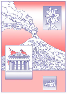 &eacute;ruption volcanique
