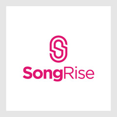 initial letter s logo design