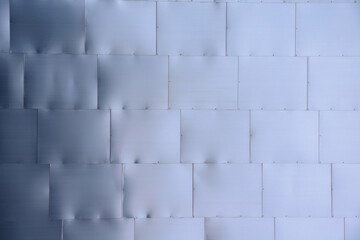 Silver sheet metal plates, panels,metal wall,textur