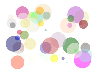 Abstract blue brown green grey orange pink red violet white yell