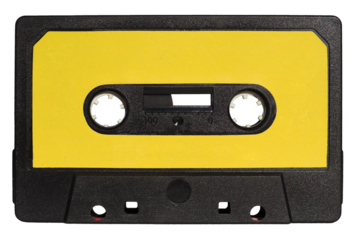 magnetic tape cassette transparent PNG