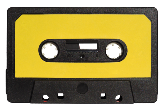 magnetic tape cassette transparent PNG