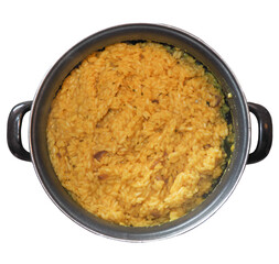 Saffron rice transparent PNG