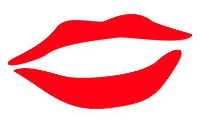 red lipstick transparent PNG