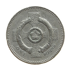 1 pound coin, United Kingdom transparent PNG