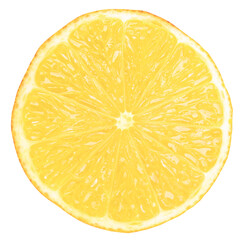sliced lemon transparent PNG