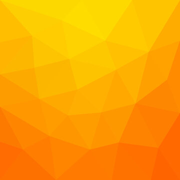Abstract Orange Geometric Pattern. Vector Illustration Eps 10.