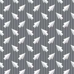 mouse cursors seamless pattern background