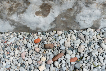 stones on the beach