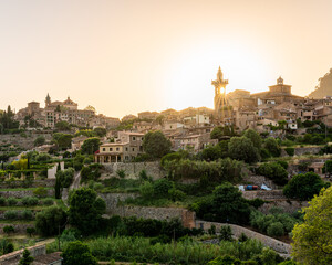 Valldemossa is without a doubt one of the most beautiful villages of Mallorca, Spain. This photo...