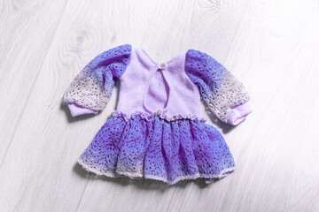 baby clothes for newborns. bodysuit with lace skirt