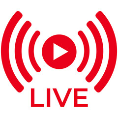Video Live streaming icon