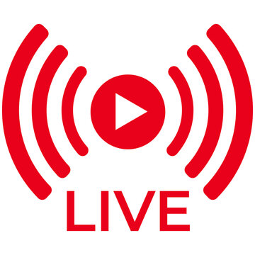 Video Live streaming icon