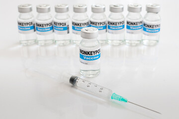 Fictitious Monkeypox Vaccine Vial