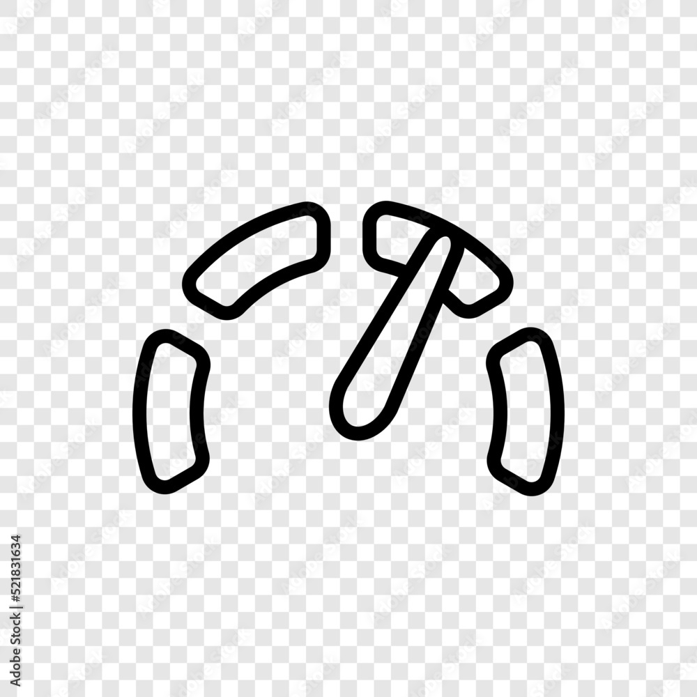 Aufkleber speedometer simple icon vector. flat design. transparent grid.ai