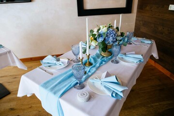 wedding table setting