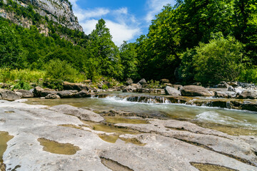 mountain river in the mountains