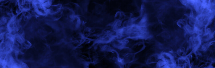 blue smoke background