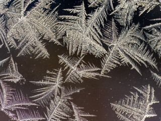 frost on the window