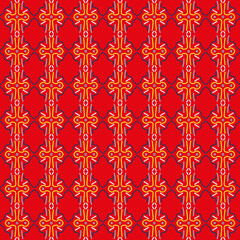 Ornament pattern design template with decorative motif.  background in flat style. repeat and seamless vector for wallpapers, wrapping paper, packaging  printing business, textile, fabric