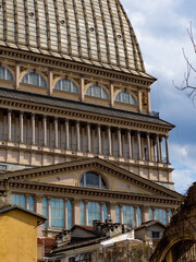 Fototapeta premium Dettaglio Mole Antonelliana, edificio simbolo di Torino Piemonte