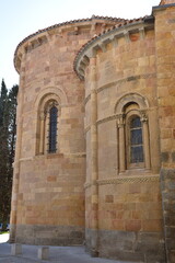 Abside de l'Eglise romane San Pedro d'Avila. Espagne