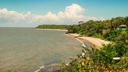 Praia de Água Boa no Marajó