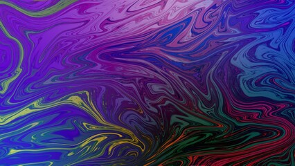 watercolor bright curves, abstract desktop background