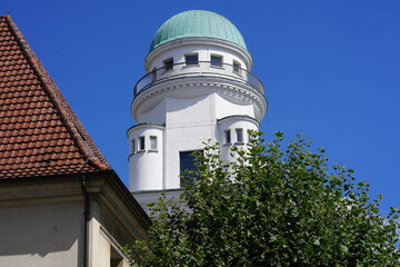 Fototapeta na wymiar der Ostmann Turm in Bielefeld