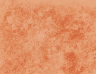 Orange autumn background. Marbled texture and grunge design. Light pastel peach color stone wall. Old vintage or antique background. Elegant fall thanksgiving or halloween color.