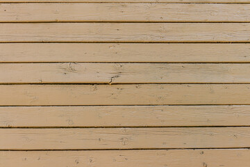 Obraz na płótnie Canvas Painted wood wall of the house. Wood texture background.